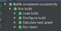 Android project build successfully
